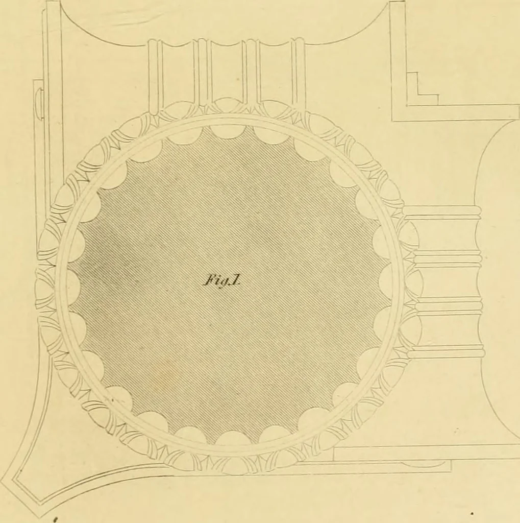 An illustration from Shaw's Civil architecture; being a complete theoretical and practical system of building, containing the fundamental principles of the art, 1852, leaf 204