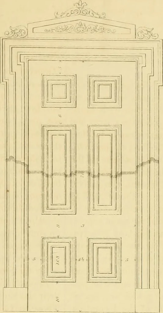 An illustration from Shaw's Civil architecture; being a complete theoretical and practical system of building, containing the fundamental principles of the art, 1852, leaf 238