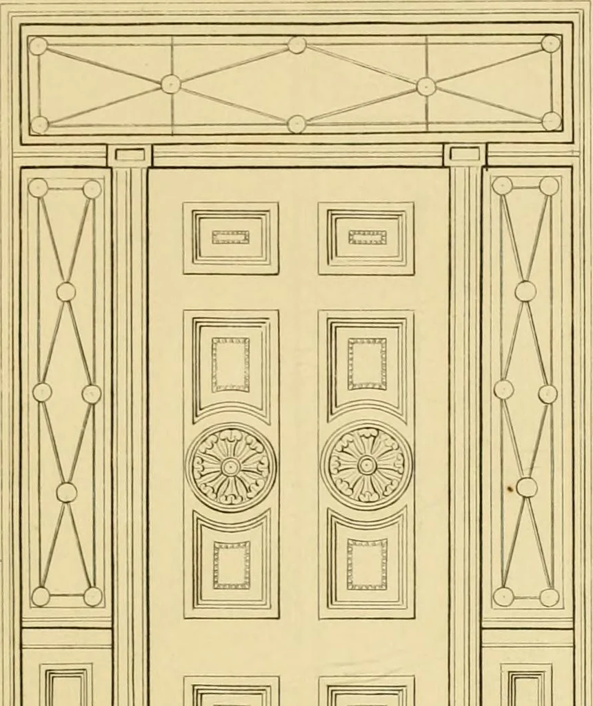 An illustration from Shaw's Civil architecture; being a complete theoretical and practical system of building, containing the fundamental principles of the art, 1852, leaf 240