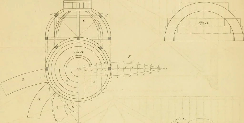 An illustration from Shaw's Civil architecture; being a complete theoretical and practical system of building, containing the fundamental principles of the art, 1852, leaf 294