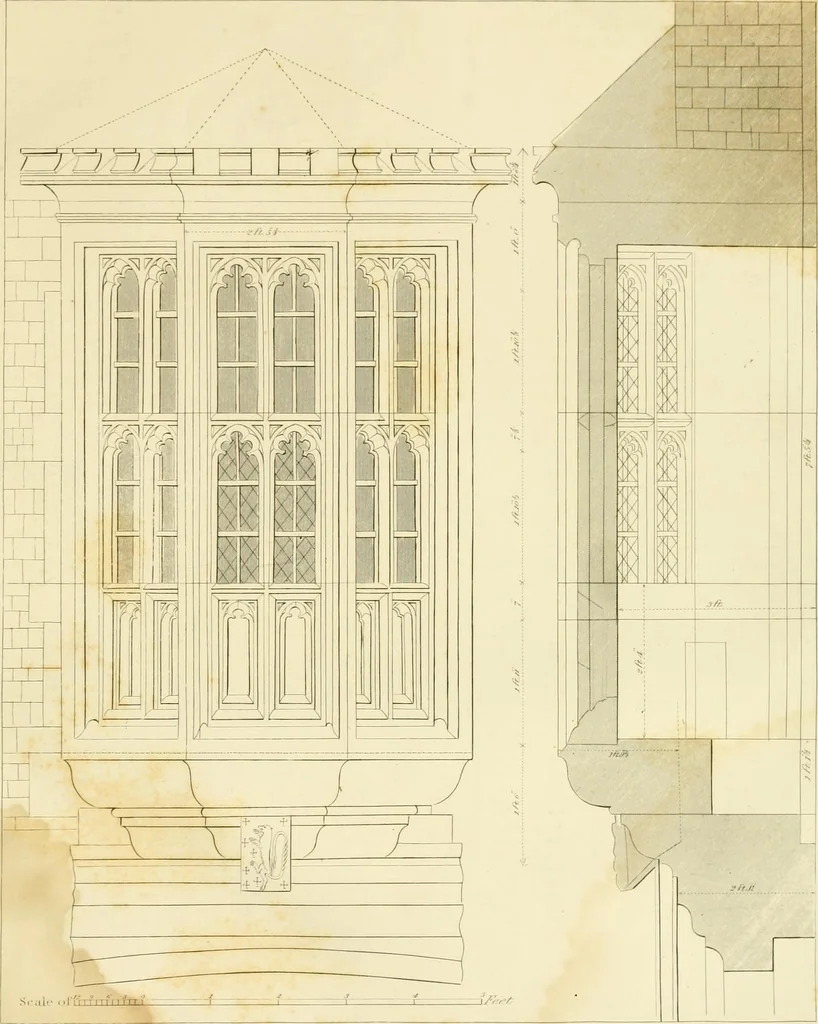 An illustration from Shaw's Civil architecture; being a complete theoretical and practical system of building, containing the fundamental principles of the art, 1852, leaf 340