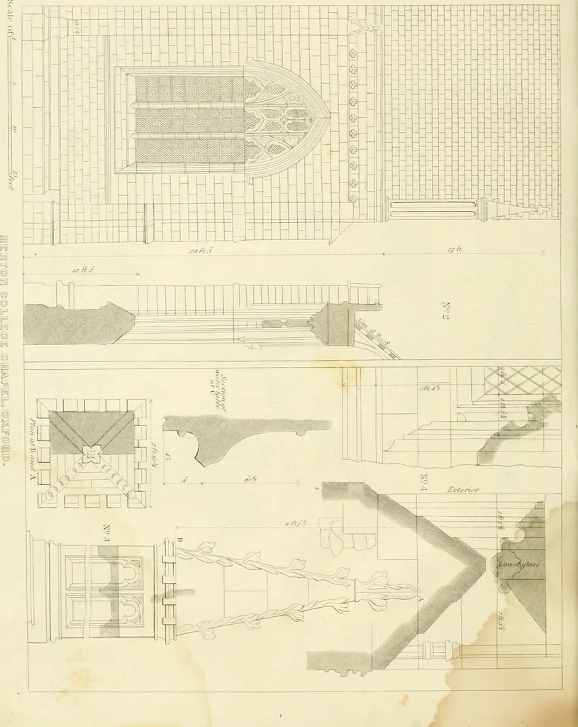 An illustration from Shaw's Civil architecture; being a complete theoretical and practical system of building, containing the fundamental principles of the art, 1852, leaf 345