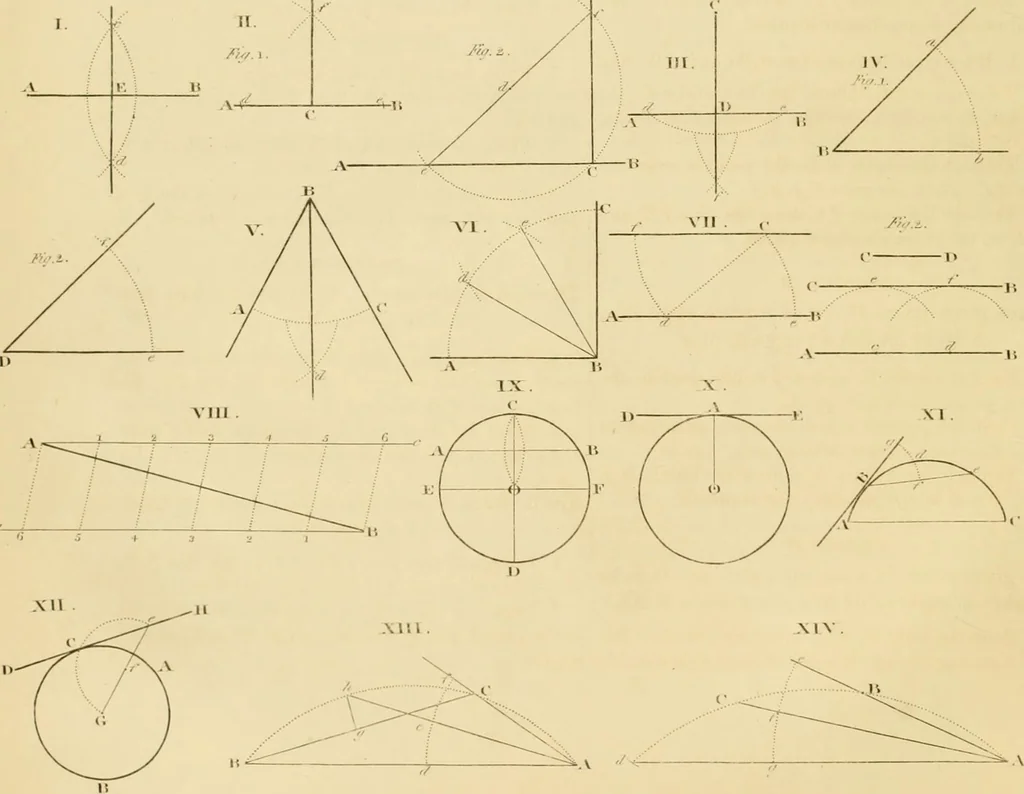 An illustration from Shaw's Civil architecture; being a complete theoretical and practical system of building, containing the fundamental principles of the art, 1852, leaf 47
