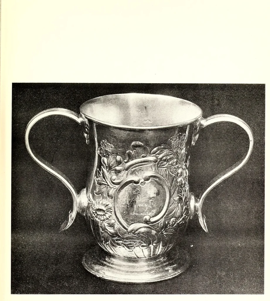 An illustration from Sheffield plate, its history, manufacture and art; with makers' names and marks, also a note on foreign Sheffield plate, with illustrations, 1908, leaf 127