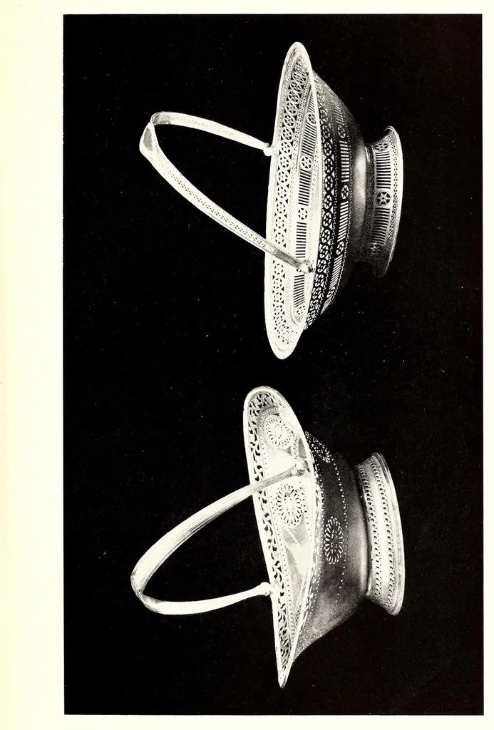 An illustration from Sheffield plate, its history, manufacture and art; with makers' names and marks, also a note on foreign Sheffield plate, with illustrations, 1908, leaf 159