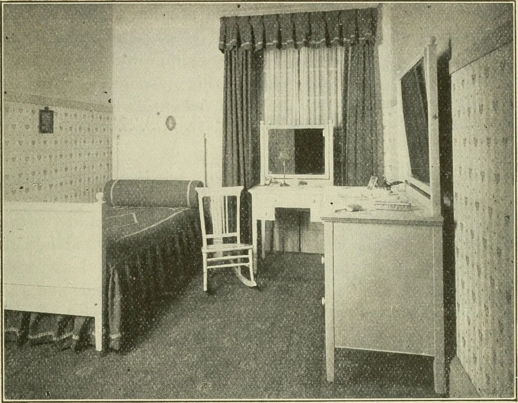 An illustration from Shelter and clothing; a textbook of the household arts, 1920, leaf 108
