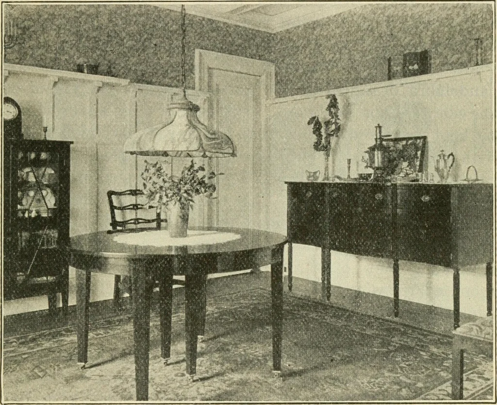 An illustration from Shelter and clothing; a textbook of the household arts, 1920, leaf 110