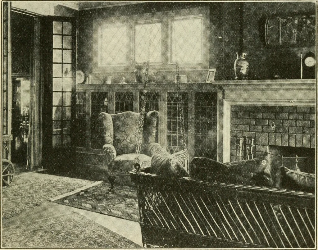 An illustration from Shelter and clothing; a textbook of the household arts, 1920, leaf 114