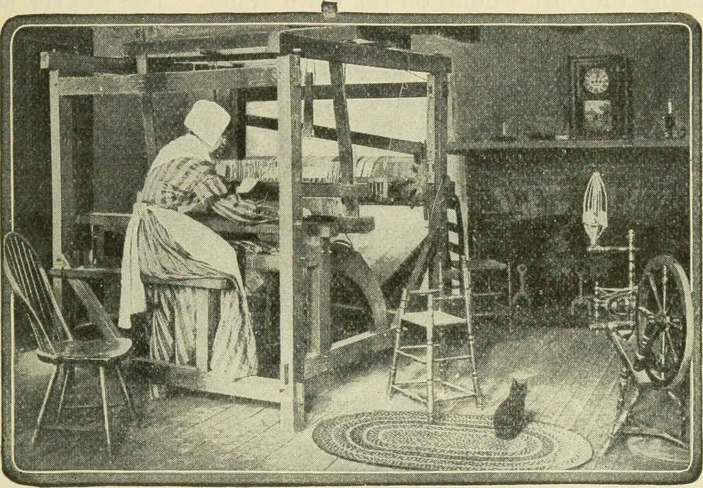 An illustration from Shelter and clothing; a textbook of the household arts, 1920, leaf 136