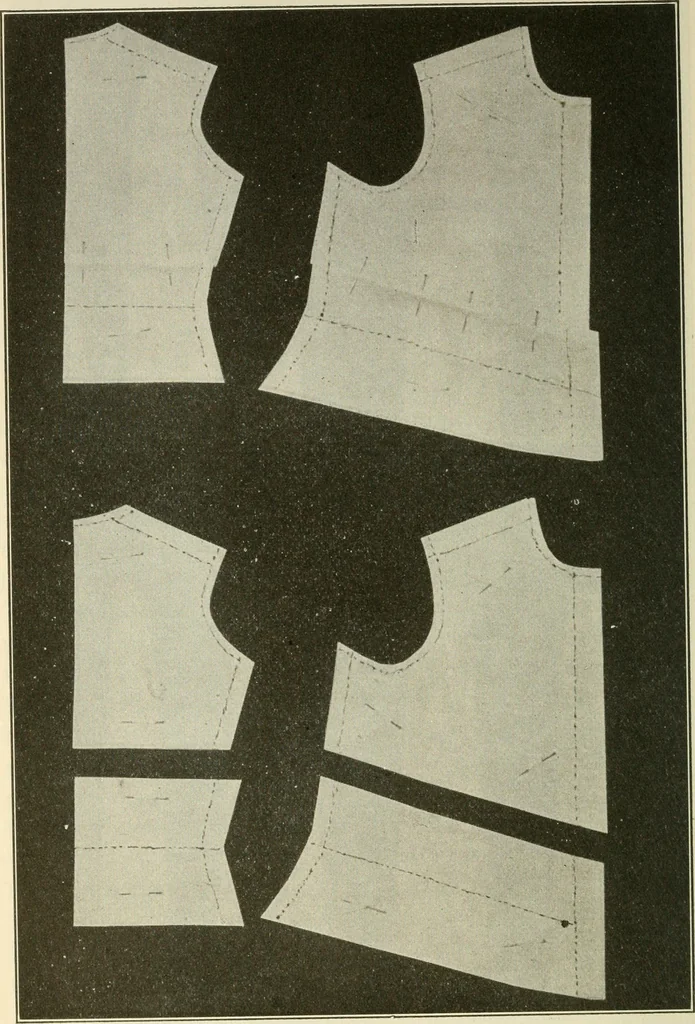 An illustration from Shelter and clothing; a textbook of the household arts, 1920, leaf 243