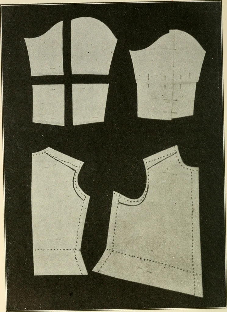 An illustration from Shelter and clothing; a textbook of the household arts, 1920, leaf 245