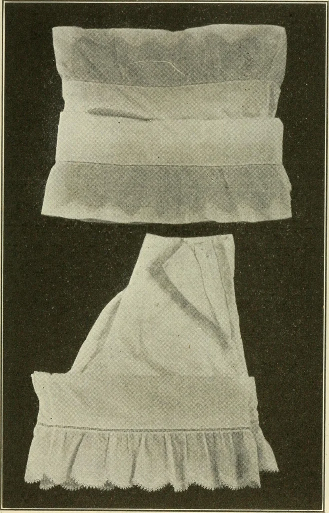 An illustration from Shelter and clothing; a textbook of the household arts, 1920, leaf 270