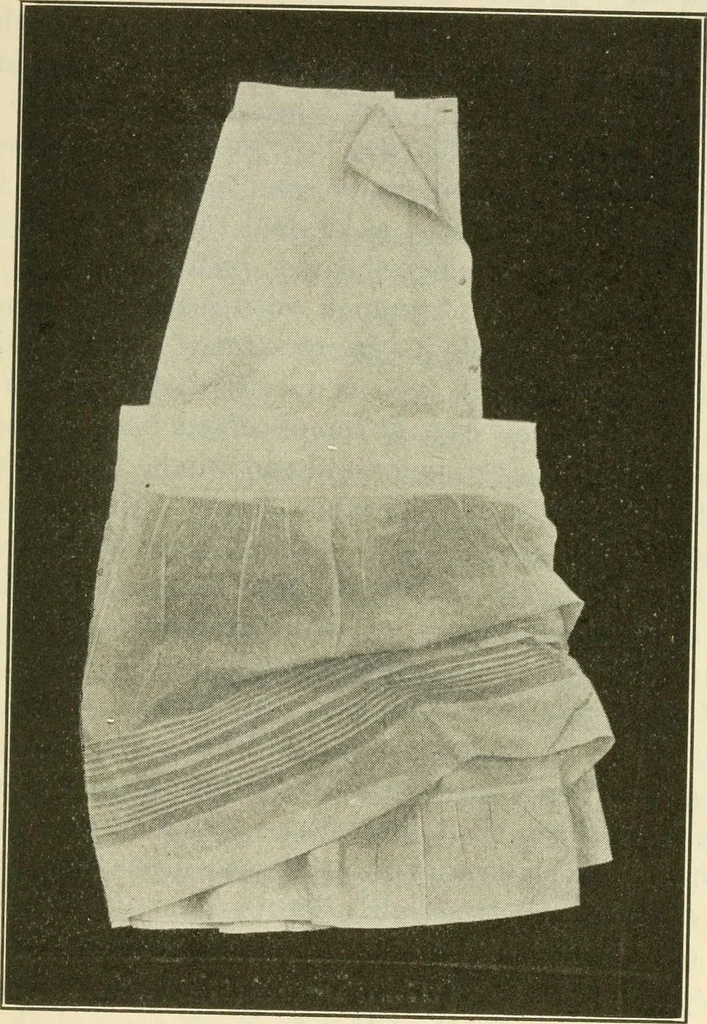An illustration from Shelter and clothing; a textbook of the household arts, 1920, leaf 272
