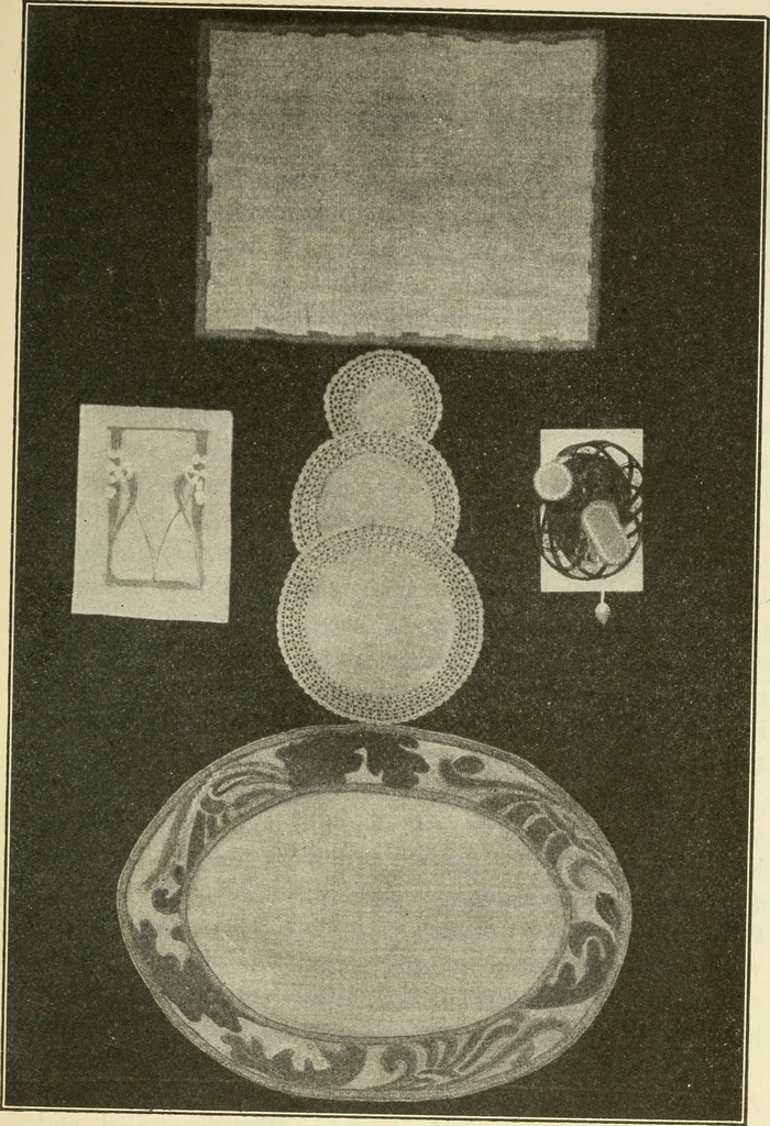 An illustration from Shelter and clothing; a textbook of the household arts, 1920, leaf 288