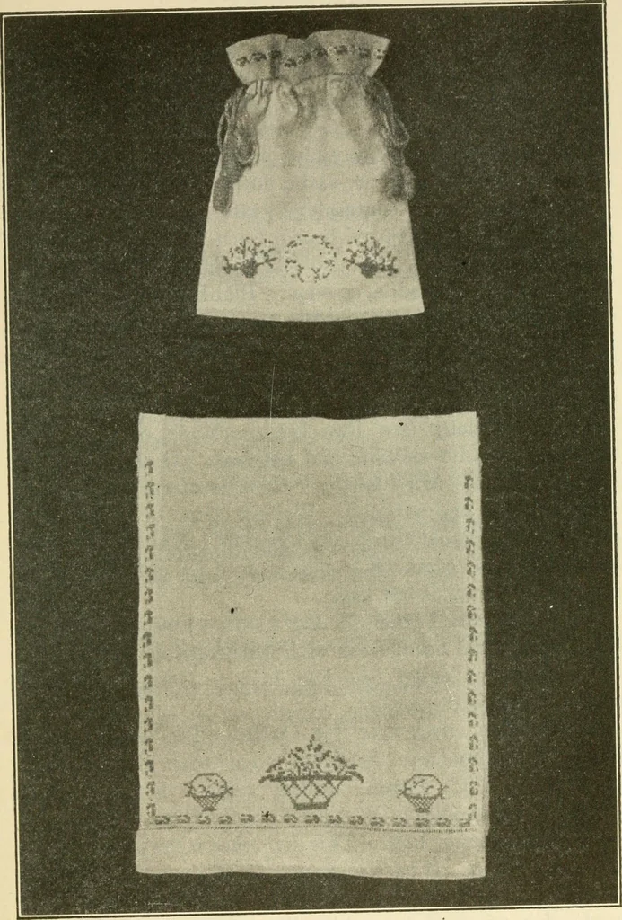 An illustration from Shelter and clothing; a textbook of the household arts, 1920, leaf 292