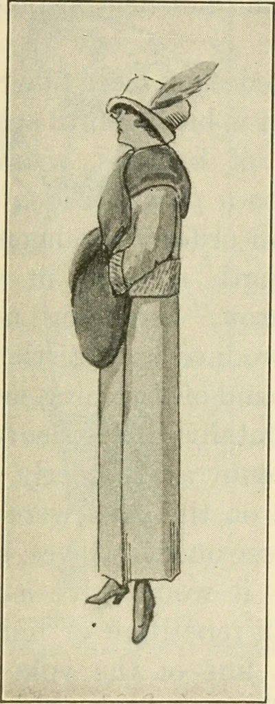 An illustration from Shelter and clothing; a textbook of the household arts, 1920, leaf 312