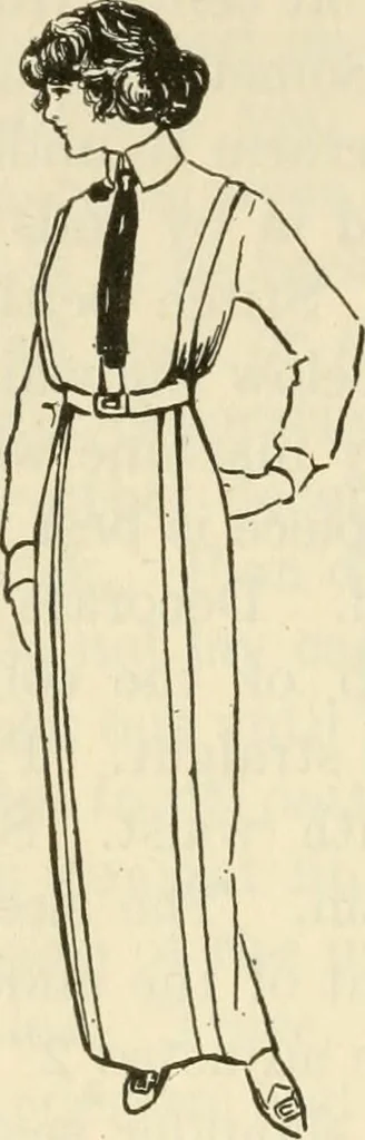 An illustration from Shelter and clothing; a textbook of the household arts, 1920, leaf 357