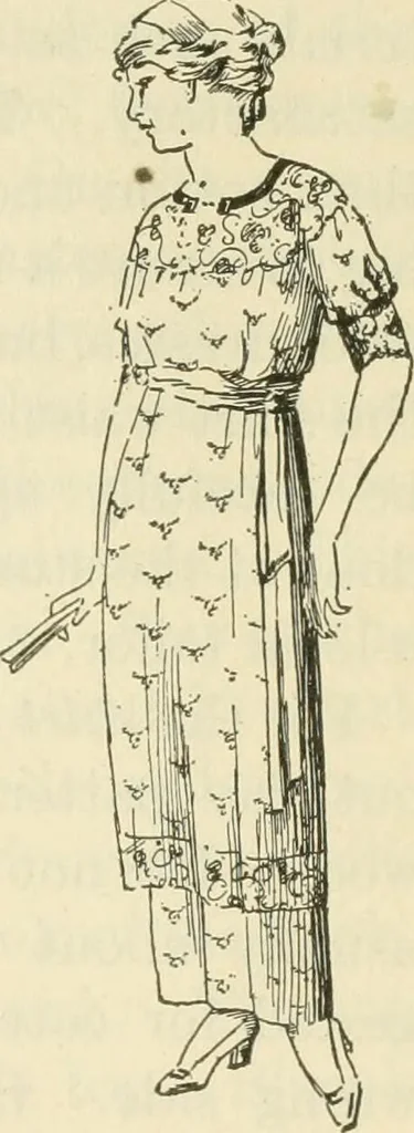 An illustration from Shelter and clothing; a textbook of the household arts, 1920, leaf 364