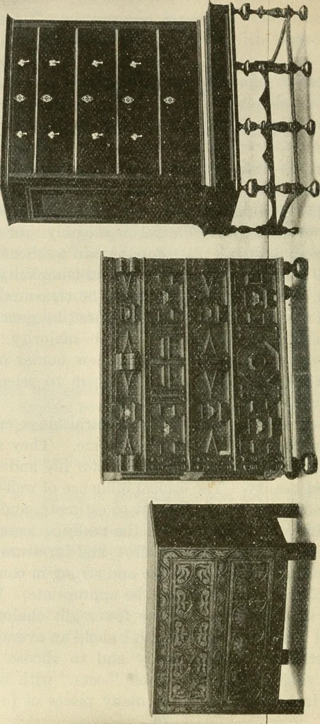 An illustration from Shelter and clothing; a textbook of the household arts, 1920, leaf 95