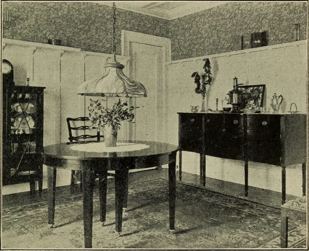 An illustration from Shelter and clothing; a textbook of the household arts, 1916, leaf 110