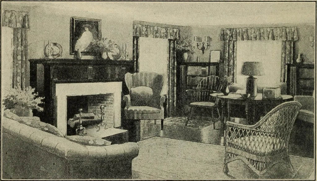 An illustration from Shelter and clothing; a textbook of the household arts, 1916, leaf 113