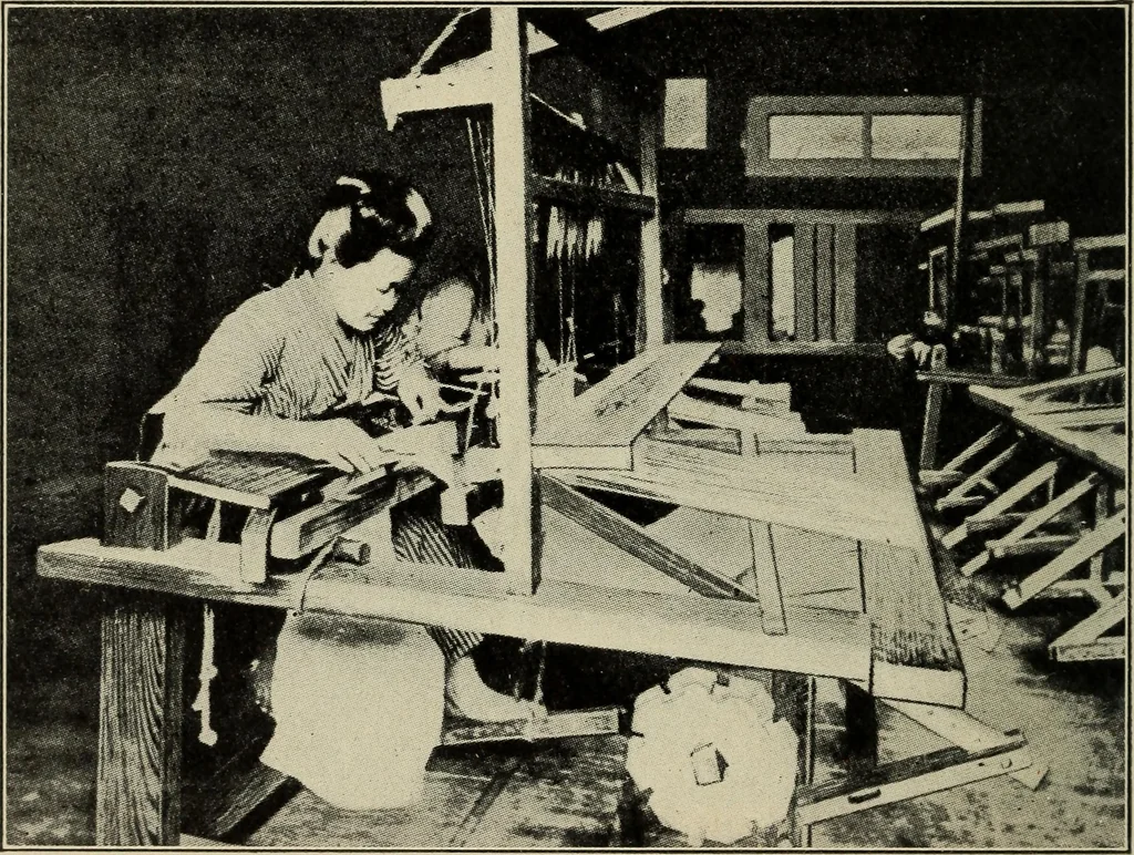 An illustration from Shelter and clothing; a textbook of the household arts, 1916, leaf 183