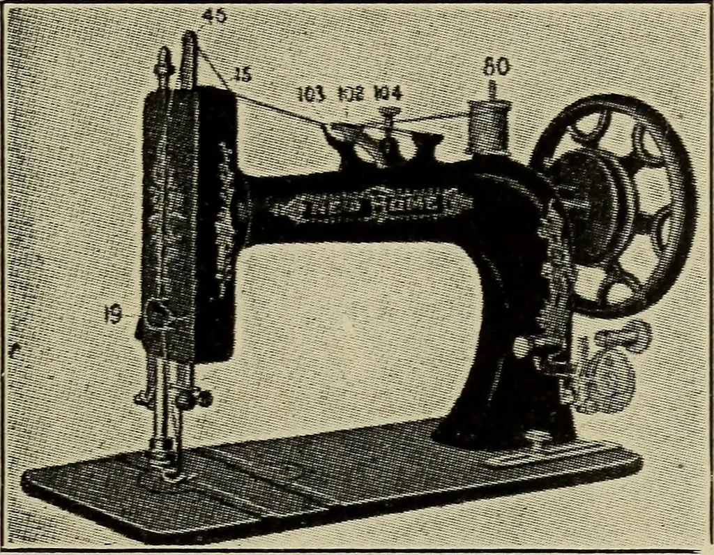 An illustration from Shelter and clothing; a textbook of the household arts, 1916, leaf 208