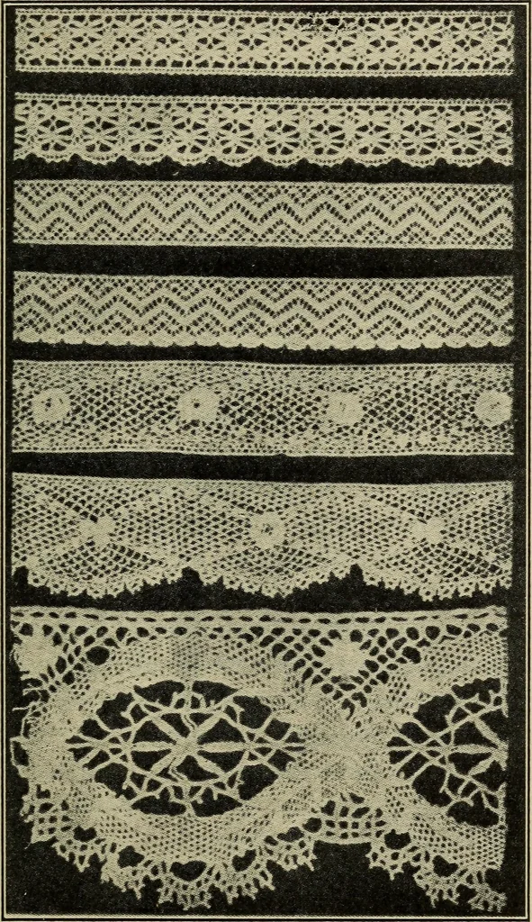 An illustration from Shelter and clothing; a textbook of the household arts, 1916, leaf 212