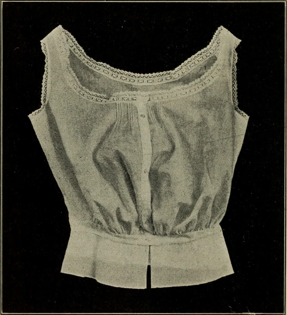 An illustration from Shelter and clothing; a textbook of the household arts, 1916, leaf 257