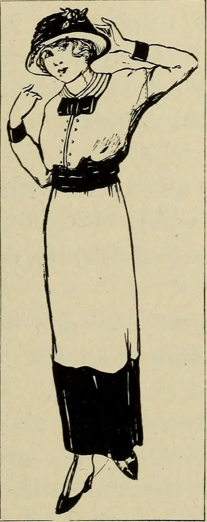 An illustration from Shelter and clothing; a textbook of the household arts, 1916, leaf 296