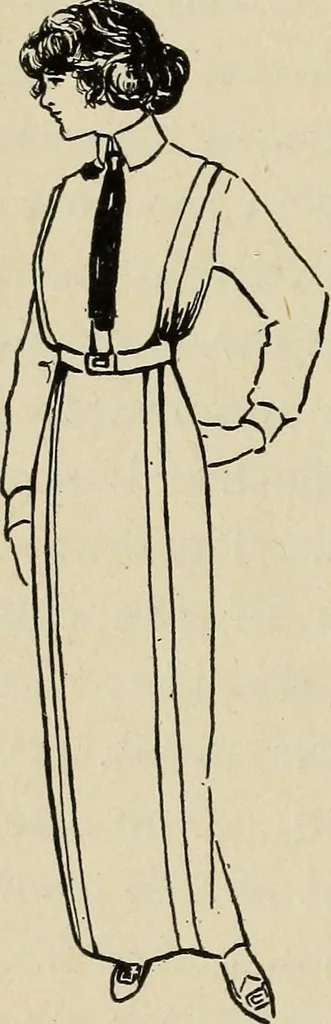 An illustration from Shelter and clothing; a textbook of the household arts, 1916, leaf 339