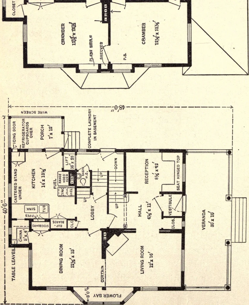An illustration from The cost of shelter, 1905, leaf 97