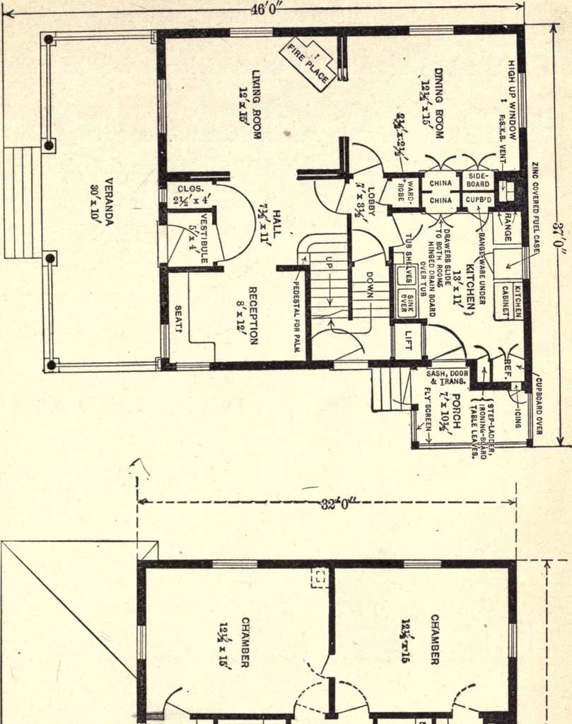 An illustration from The cost of shelter, 1905, leaf 98