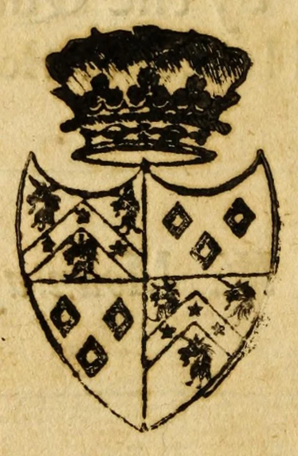 An illustration from The shepheard's paradise : a comedy : privately acted before the late King Charls by the Queen's Majesty, and ladies of honour, 1659, leaf 6