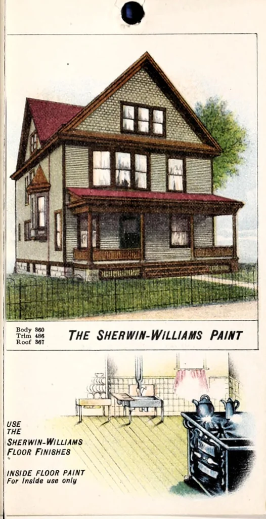 An illustration from The Sherwin-Williams paint., 1901, leaf 11