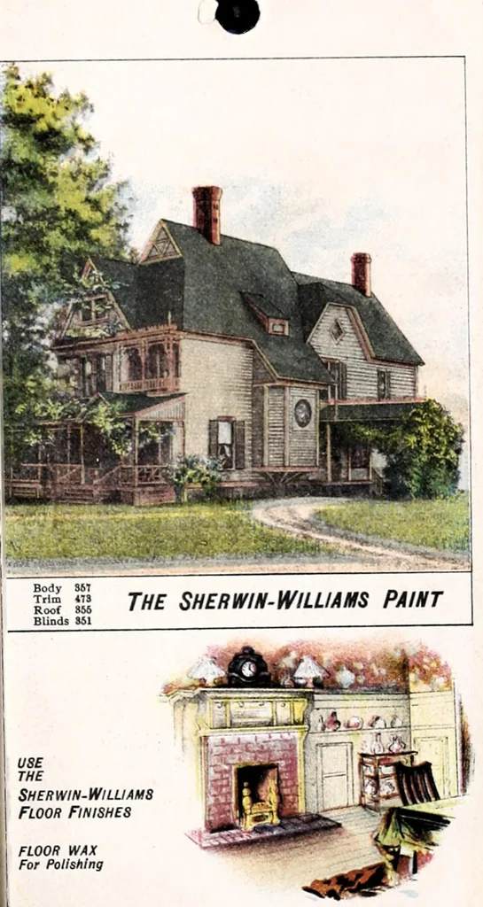 An illustration from The Sherwin-Williams paint., 1901, leaf 27