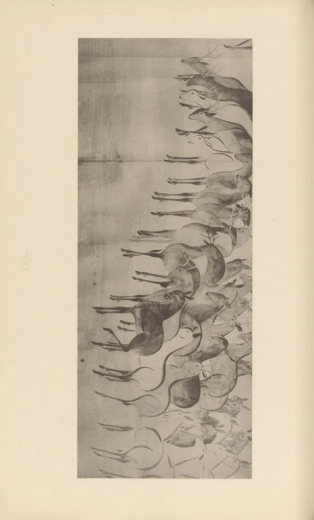 An illustration from Shinbi taikan, 1899, leaf 129