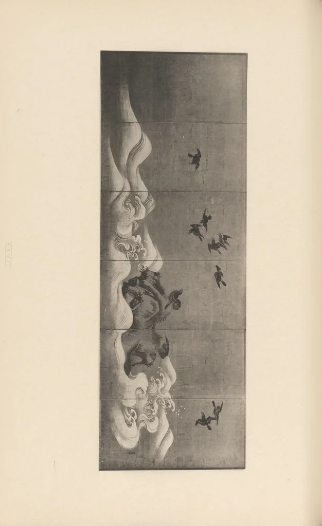 An illustration from Shinbi taikan, 1899, leaf 139