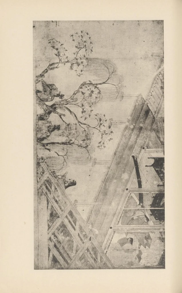 An illustration from Shinbi taikan, 1899, leaf 95