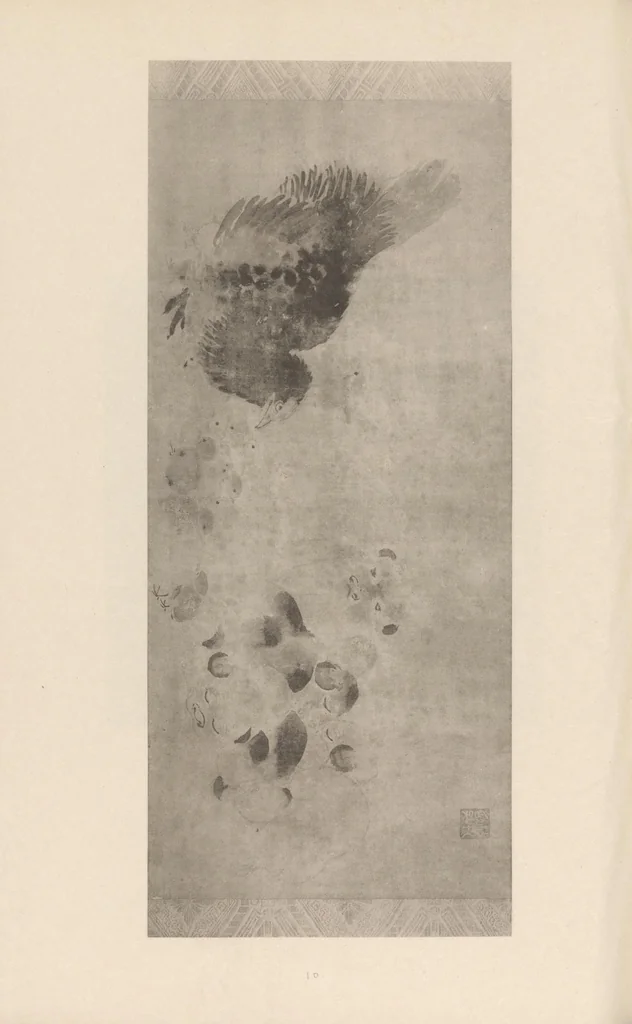 An illustration from Shinbi taikan, 1899, leaf 49