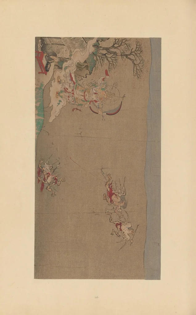 An illustration from Shinbi taikan, 1899, leaf 57