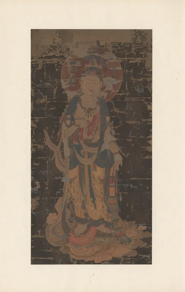 An illustration from Shinbi taikan, 1899, leaf 33