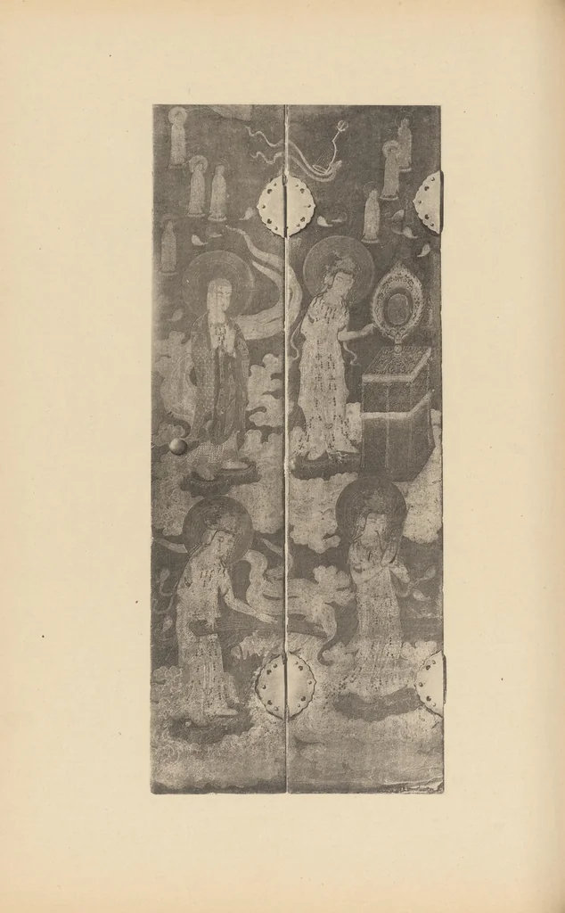 An illustration from Shinbi taikan, 1899, leaf 109