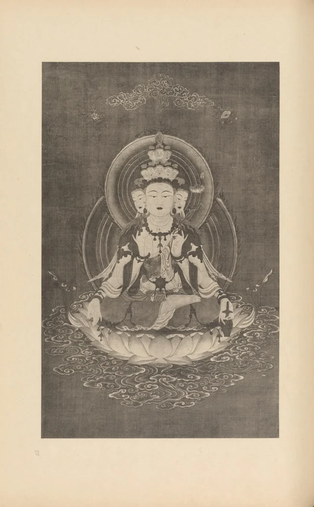 An illustration from Shinbi taikan, 1899, leaf 121
