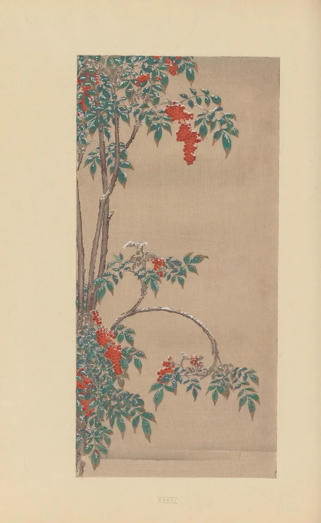 An illustration from Shinbi taikan, 1899, leaf 169