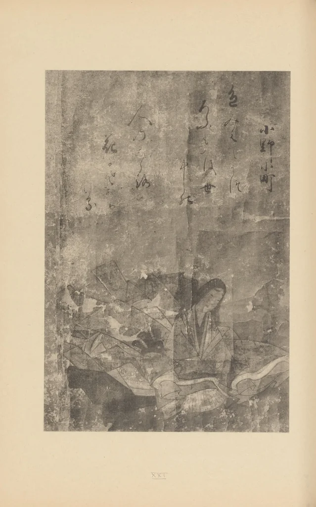 An illustration from Shinbi taikan, 1899, leaf 101