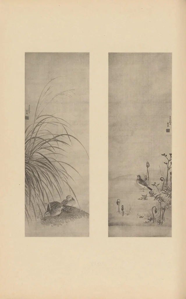 An illustration from Shinbi taikan, 1899, leaf 159