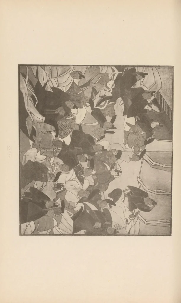 An illustration from Shinbi taikan, 1899, leaf 161