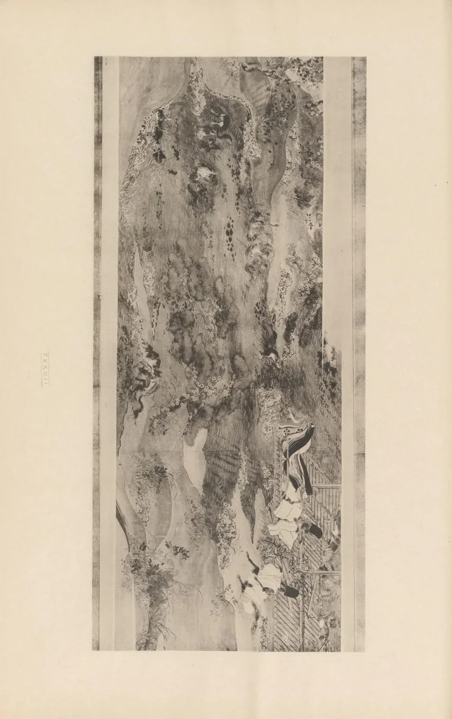 An illustration from Shinbi taikan, 1899, leaf 183