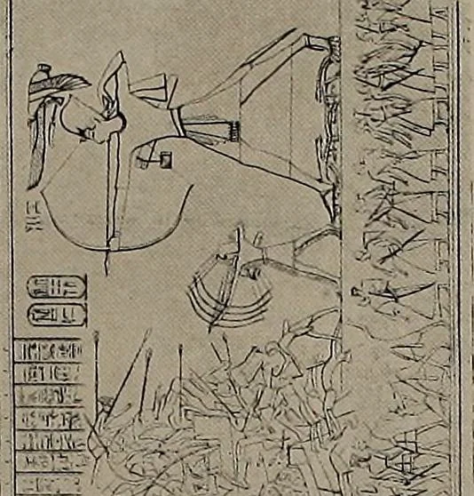 An illustration from Shipbuilding from its beginnings, 1913, leaf 14